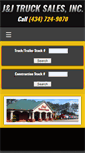 Mobile Screenshot of jandjtrucksales.com